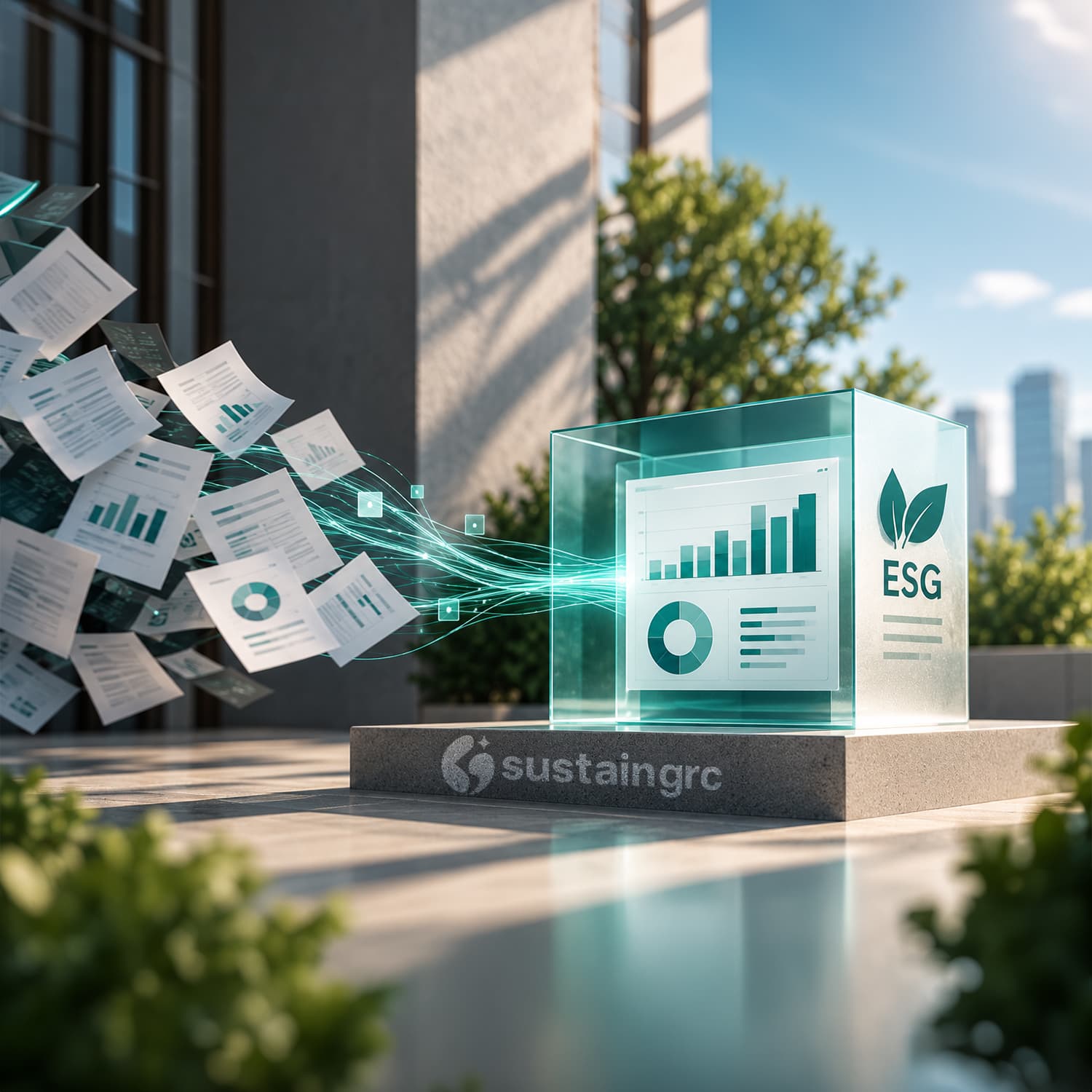 From noise to numbers: achieving financial‑grade GRC and ESG data